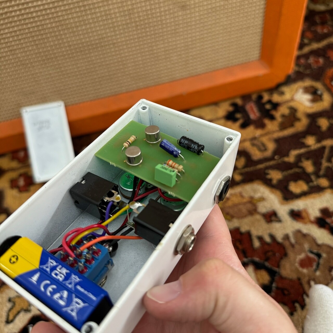 MJM London Fuzz Original Signed Canadian Guitar Effect Pedal eBay