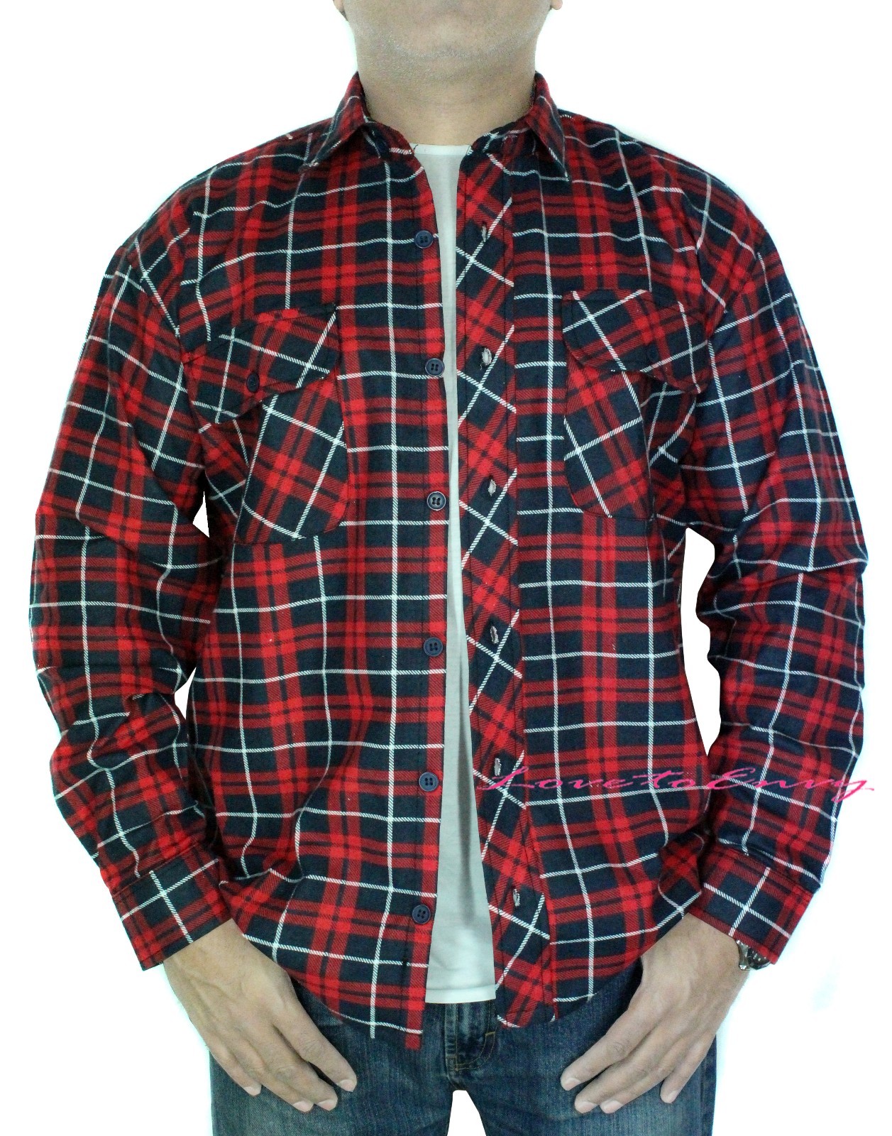 Mens Boys Check Shirt THICK Cotton Work Casual Lumberjack Shirts