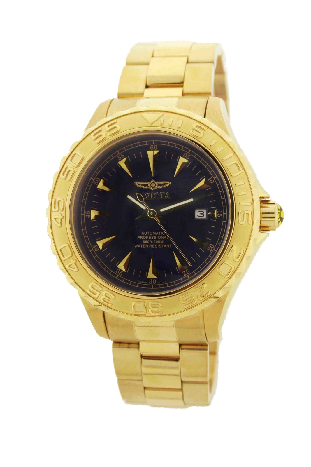 Мужские часы Invicta Ocean Ghost из золотистой стали синего цвета 2305