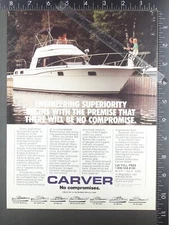 1983 ADVERTISEMENT for Carver 32 Aft Cabin motor yacht boat