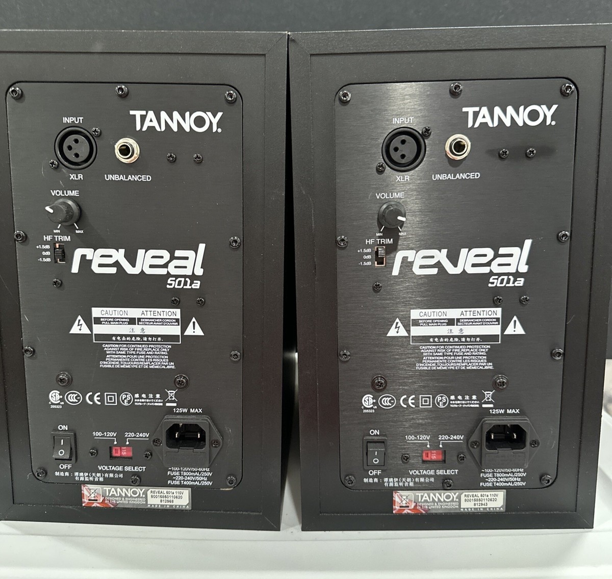 Tannoy Reveal 501a ペア Tannoy Reveal 501a Speakers (set of 2) | eBay