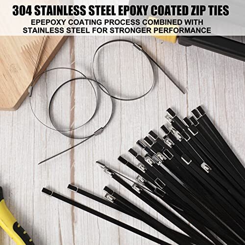 500-pcs-stainless-steel-zip-ties-black-metal-304-epoxy-coated-zip-tie