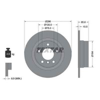 Textar 2X Bremsscheibe 92133103
