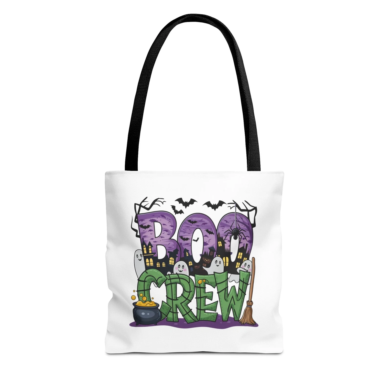 Boo Crew Halloween Tote Bag (AOP)