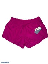 NWT WOMANS PURPLE NIKE SWIM/BOARD SHORTS L