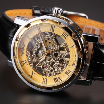 skeleton hand watch