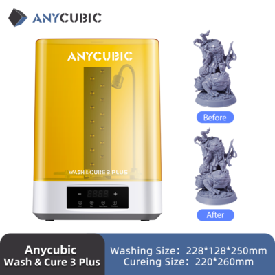 Anycubic Wash & Cure 3 Per LCD Resina Stampante 3D - Foto 6
