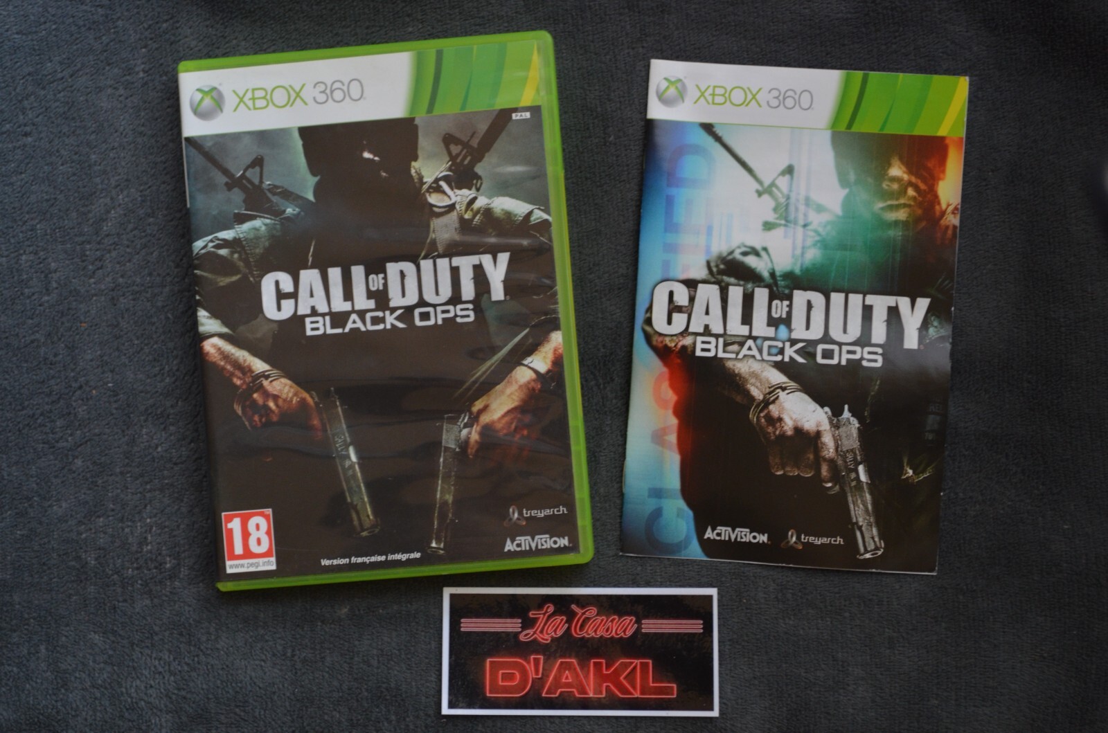 Call of Duty Black Ops 1 complet sur XBOX 360 FR TTBE