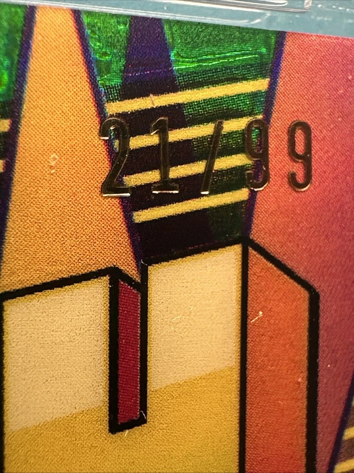 CURTIS MEAD 2024 TOPPS CHROME ALL ETCH ROOKIE RUSH GREEN PSA 10 21/99 Sp Cerr6 - Image 2 of 2