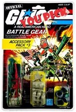 GI Joe 1985 Accessory Pack #3 Weapons Cobra Helmet Gun Backpack Hasbro ARAH Pick