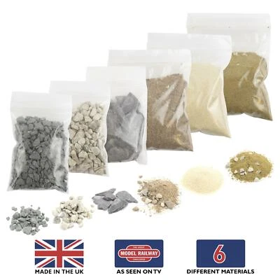 WWG Kit de matériaux de base Sable et pierres - Wargaming, Figurines, Diorama