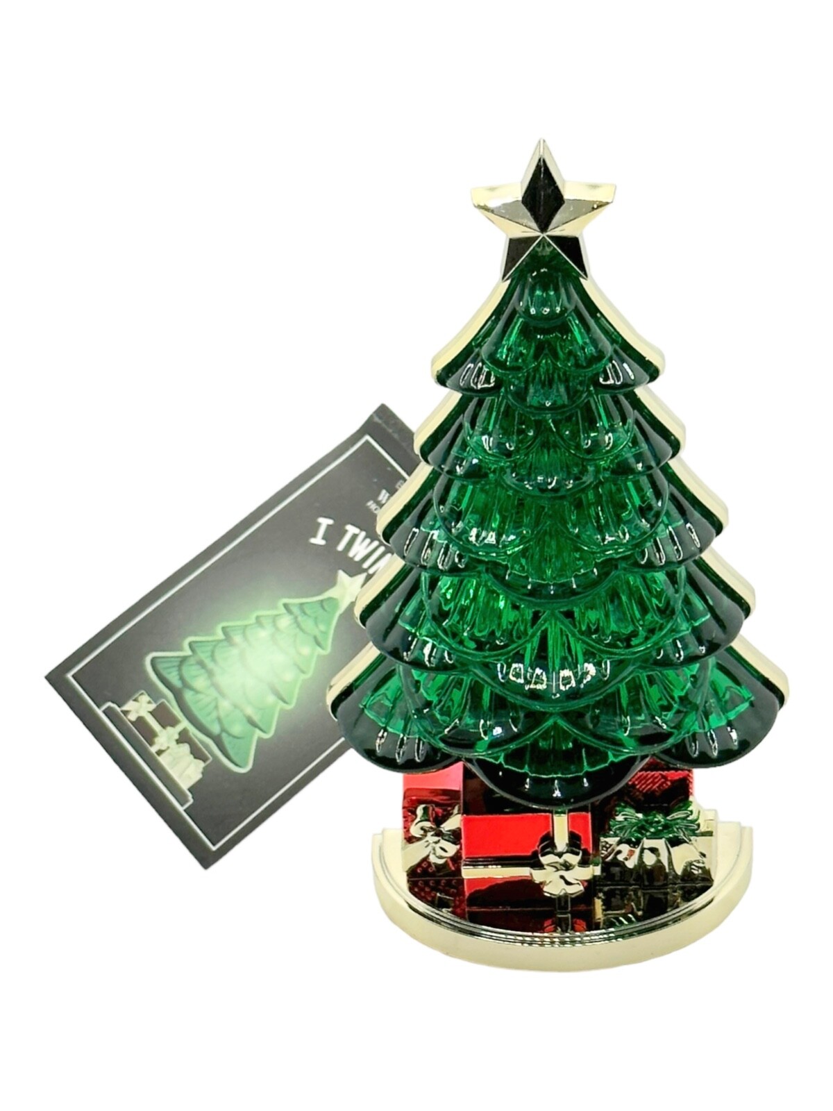 Bath & Body Works Twinkle Christmas Tree Wallflower Fragrance Plug In-image