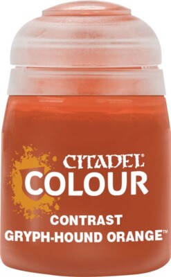 Games Workshop Warhammer - Citadel Colour paint Contrast : Gryphhound Orange 18m