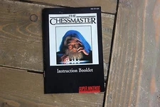 SNES Super Nintendo The ChessMaster Instruction Booklet Manual