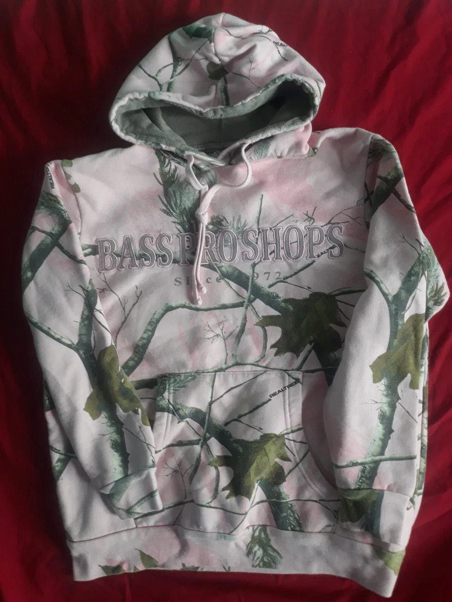 Bass Pro Shops Realtree Camo Hoodie Pink Women's M