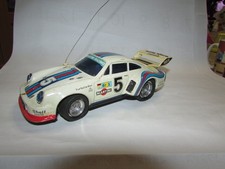 Altes ferngesteuertes Blechauto, Made by NIKKO, Porsche Rennwagen, Showa Retro,