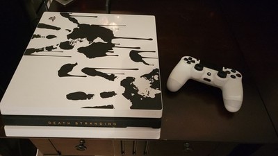 Sony PlayStation 4 PS4 Pro Death Stranding Limited Edition Console Used