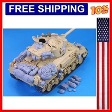 1/35 Scale Die-Cast Resin Model Assembled Kit M51 Sherman Tank Stowage Set (N...