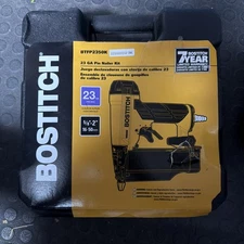 Bostitch BTFP2350K 2-inch 23-Gauge Pneumatic Pin Nailer. Brand New in Hard Case.
