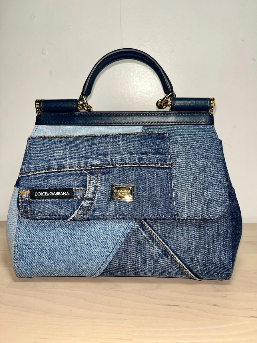 Dolce&Gabbana Women's Denim Exterior Shoulder Bags Bags & Handbags