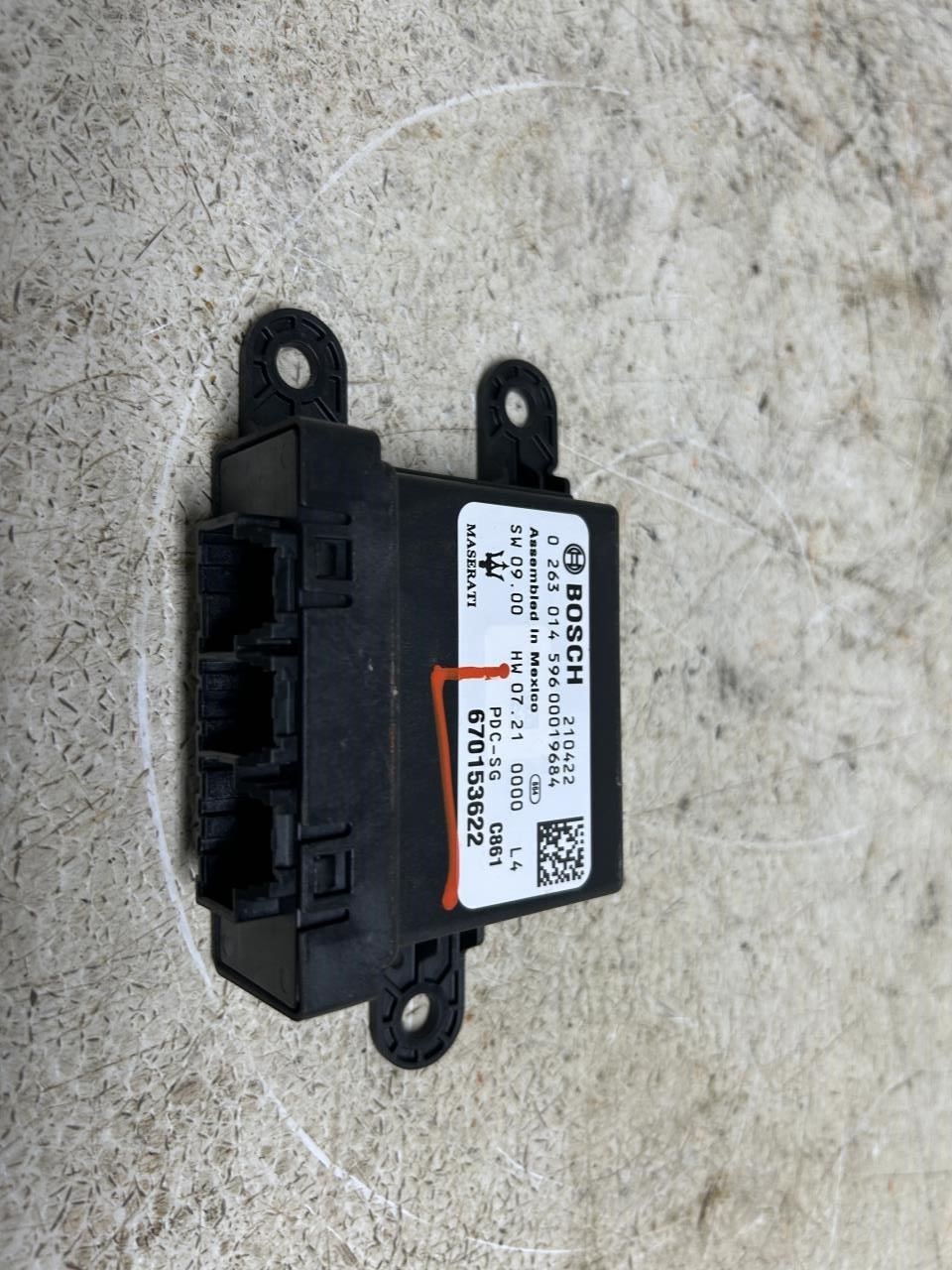 2022 MASERATI LEVANTE Park Assist Control Module OEM Part Number 670153622