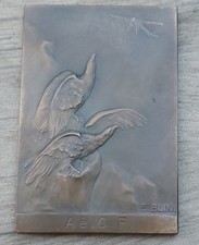 Médaille Aéroclub CF par E. BLIN attribué au pilote et aviateur Georges KIRSCH