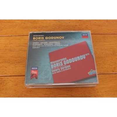 Mussorgsky Boris Godunov CD 1872 Version Gergiev Kirov Opera Decca Classical