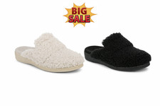 Vionic Wonen's Gemma II Mule Slippers, NEW