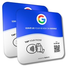 Customer Reviews Digifeel Review Tap Card For Google Reviews Nfc Qr Code Sign Boost Customer