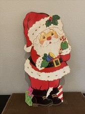 Santa die cut Paperboard 16 Tall