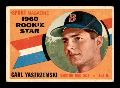 1960 Topps #148 Carl Yastrzemski RS RC POOR X3506691