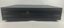 Sony 5-Disc Compact Disk Player CDP-C400 w/ Power Cord - Tested  No Remote 