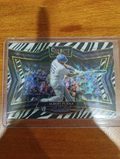 2025 Select Albert Pujols Los Angeles Diamond Level Zebra Prizm