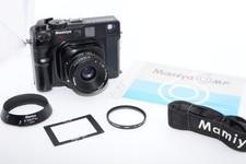 Mamiya 6 MF 6x6cm Film Camera. Mamiya G 75mm f3.5 lens. Hood. UV filter. Manual.