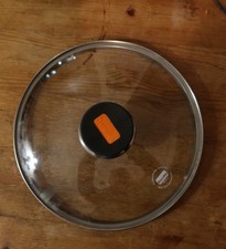 Original Berndes Glasdeckel mit Metallrand  für gr. Topf ⌀ 24 cm, gebraucht