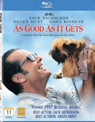 As Good as It Gets NEW Arthouse Blu-Ray Disc JL Brooks Jack Nicholson Helen Hunt