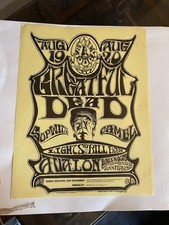 Grateful Dead Sopwith Camel Avalon Family Dog FD-22 Handbill Flyer 1966 Mouse