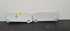 Peugeot 208 Mk2 (ph1) (p2) 2020 Pair Of Front Sun Visors 98100809PR 96738896PR