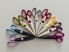 FISKARS Lot of 9 Different Cuts Paper Edgers Scrapbooking Scissors Precise Cut