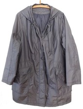 Sommerjacke Gina Laura taupe mit Kapuze Gr. XXL (48/50)