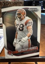 2025 Panini Prizm Black - Anthony Munoz #25 White Prizm /175