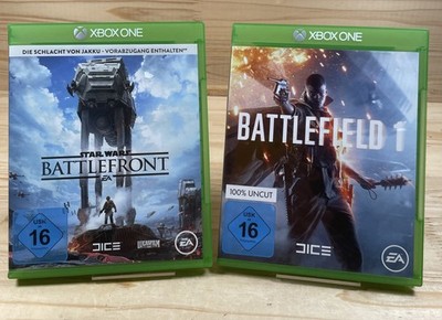 2x Xbox One Spiel   Star Wars Battlefront  + Battlefield 1 #B30