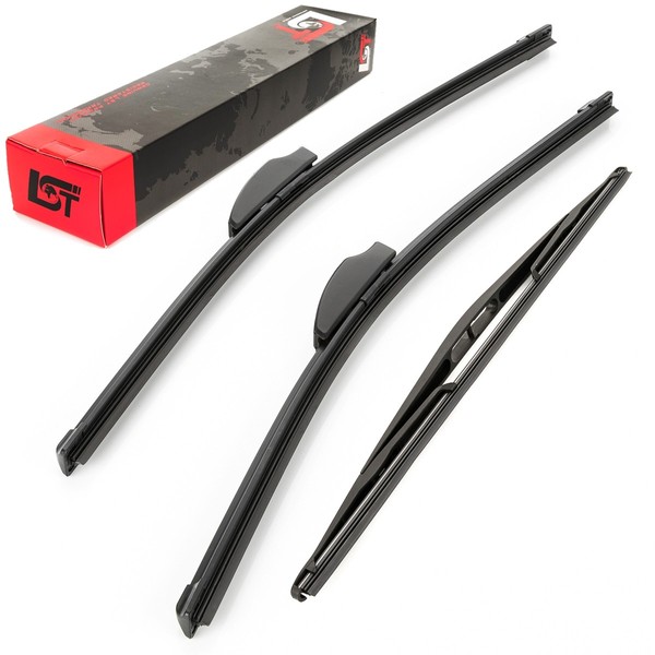 Scheibenwischer Set Vorne Hinten Frontwischer Heckwischer FüR Renault Clio I-image
