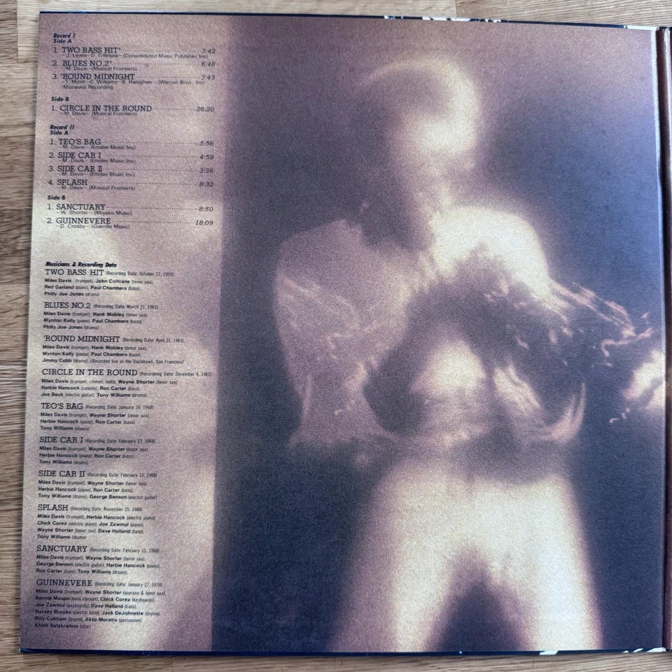 Miles Davis ‎– Circle In The Round Original Japanese 1979 CBS/Sony  36AP 1409~10 - Image 3 of 4