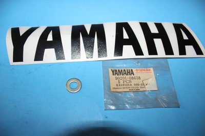 #ad NOS GENUINE YAMAHA WASHER PLATE OEM # 90201 08638 00 $2.95