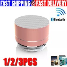 Mini Portable Bluetooth Speaker Rechargeable Wireless Stereo Bass USB/TF/FM Mode