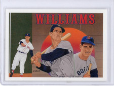 Ted Williams - 1992 Upper Deck #36  Baseball Heroes Boston Red Sox