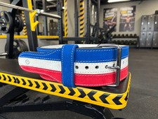 FEN FIT 10mm Powerlifting Weightliting "AMERICAN" PRONG Gürtel Leder Gym Inzer