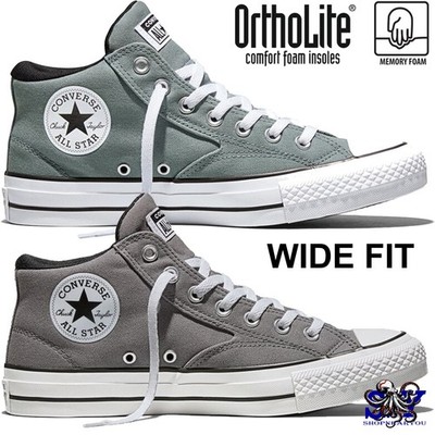 CONVERSE Chuck Taylor All Star Malden Street WIDE Fit Sneakers Kicks New Mid-Top