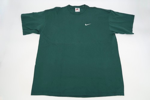Vintage 90s Nike Embroidered Swoosh T Shirt Green Mens XL Travis Scott Deadstock by Nike, Size XL, $39.96 - Photo 2